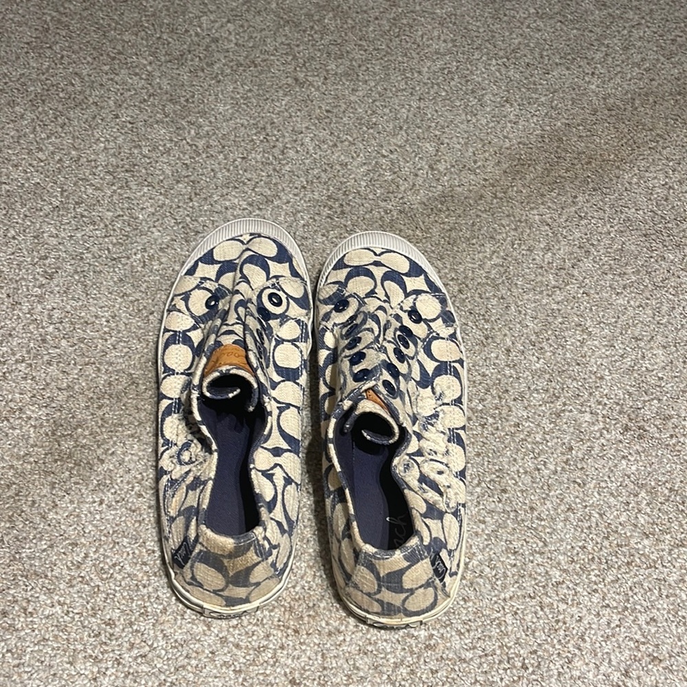 Coach sneaker. Size 8.5. Authentic